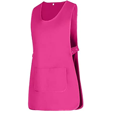 MISEMIYA Fartuch Czyszczenie urządzeń sanitarnych BZZ-868 Unisex Dorosły, Różowy, L