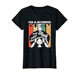 Photo Gallery sono un segno zodiacale della regina dello scorpione astrologia americana nera maglietta Photo Gallery sono un segno zodiacale della regina dello scorpione astrologia americana nera maglietta