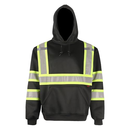 GSS High Visibility Safety Sweatshirs Hi Vis Long Sleeve Sweatshirts for Men2