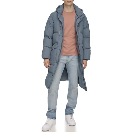 Image of DKNY Mens Nylon Flex Parka