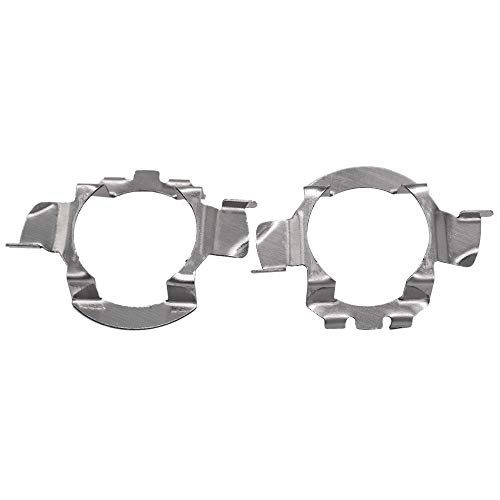HUIQIAODS H7 LED ヘッドライト バルブ アダプター ホルダー 2個セット (Fit for H7Benz Audi BMW E85 X5 VW Jetta New Bora Sagitar)の画像