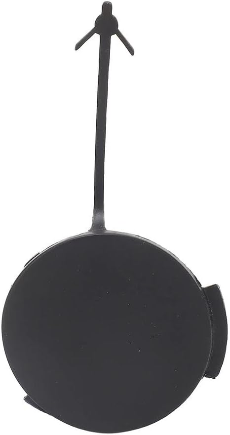 Hitch Cover Trailer Front Bumper Tow Hook Eye Cap Cover 7414NR Plastic Towing Eye Cover Cap Replacement for Peugeot 307 2000-2012 Automotive Parts