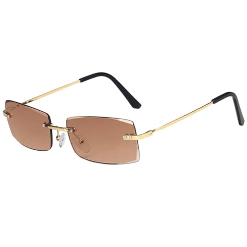 Lunettes de soleil rectangulaires protection UV400 optimale pour homme et femme