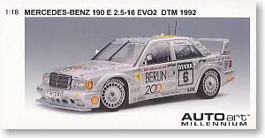 Amazon | AUTOart 1/18 MERCEDES BENZ 190E 2.516V EVO2 DTM