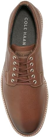 Cole Haan Men's Midland Lug Plain Toe Oxford, Lumber/Grey Pinstripe Water-Resistant, 10 | Image 4
