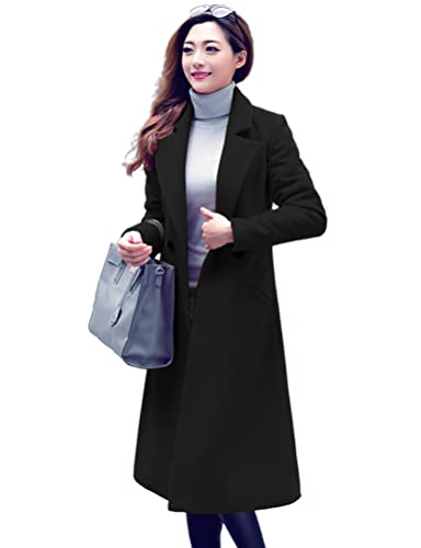 ジャケット・アウター L'Or Geelong wool long coat Amazon.com: IDEALSANXUN Long Wool Coats for Women Fall