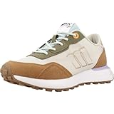 MTNG Deportivas Mujer Deportivas Zinc 60444 Mujer | Deportivas Casual | Cierre con Cordones | 56249 | Beige
