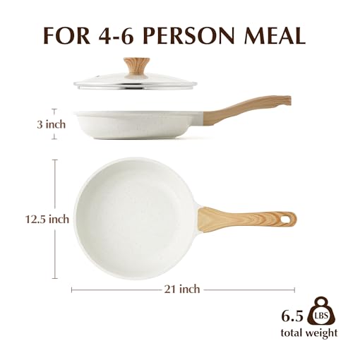 Sensarte SA7 Nonstick Ceramic Frying Pan Skillet thumb #5