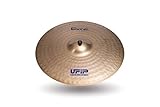 Ufip BI-20 Bionic Series 20 Inch Crash Cymbal l B20 Bronze Alloy l Hand-Crafted in Italy Since 1931 utilizing our Exclusive Rotocasting Process I Designed for Rock, Hard Rock, Heavy Metal & Fusion