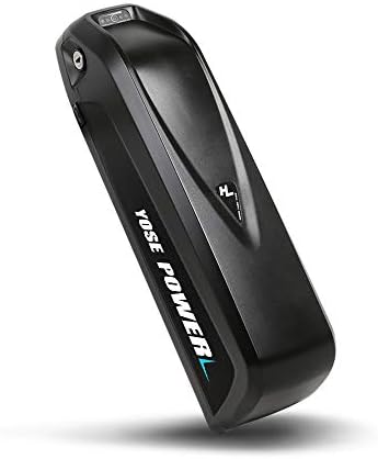 Yose Power UL 2271 Ebike Battery 48V 13Ah Down Tube Battery for 200W-1000W Motor with USB Port, Electric Bicycle Lithium-Ion, Safe Lock, Led Indicator Light, Smart Charger