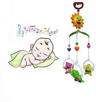Toyporium® Lovely Colourful Musical Hanging Rattle Toys with Hanging Cartoons for Toddlers Rattle (Multicolor) (B0BH9JNVTL) Amazon Price History, Amazon Price Tracker