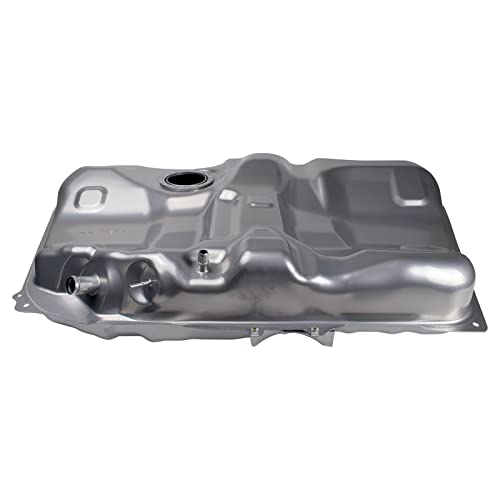 TRQ Réservoir d'essence 18.5 gallon acier zinc argenté