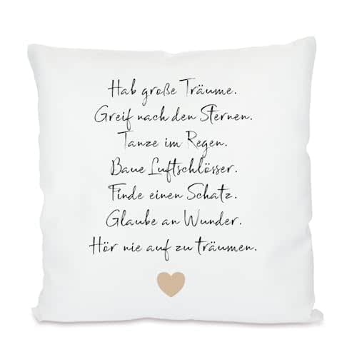Wunderschne Spruch Fr Kissen Bild
