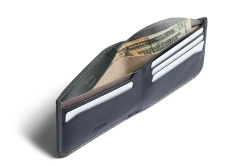 Bellroy Hide & Seek Wallet (Slim Leather Bifold Design, RFID Protected, Holds 5-12 Cards, Coin Pouch, Flat Note Section, Hidden Pocket) - Image 6