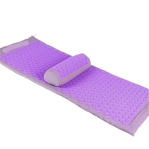 Esterilla de acupresión para combatir el dolor de espalda con esponja mullida y masaje