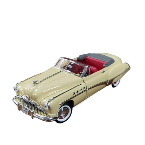 Maqueta de Coche a Escala 1:18 para Bui Lark BUI Roadmaster Ribira 1949 Colección Modelos De Automóviles Antiguos Juguetes De Fundición A Presión Miniaturas de automoción