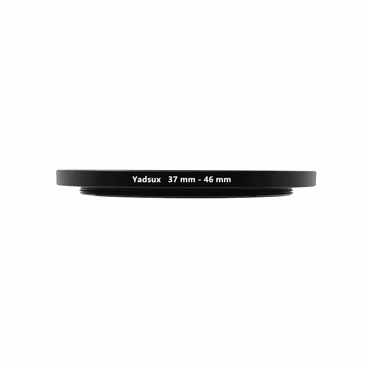 2 Anelli Adattatore Step-up 37-46 Mm In Alluminio Per Obiettivi DSLR E Filtri ND, UV, CPL, IR