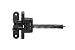 SOSS 216IC Zinc Invisible Spring Closer for 1.375" Doors, Black E-Coat Exterior Finish