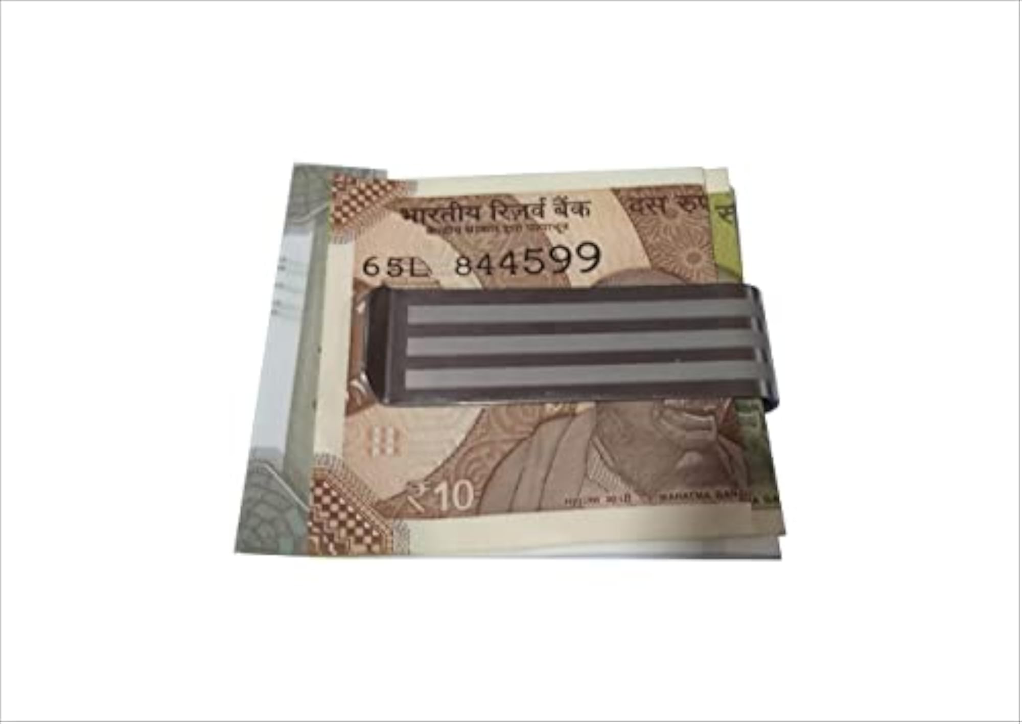 Stainless Steel Money Clip with Self Engraved Design