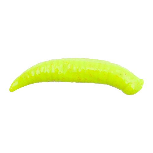 Berkley Gulp! Alive!® Pinched Crawler, Chartreuse