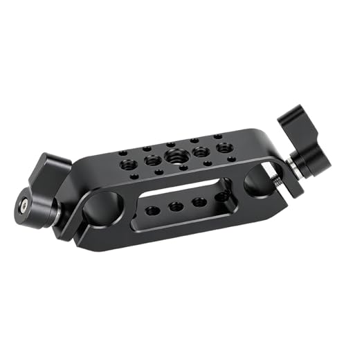 Adaptateur de perceuse 15 mm en aluminium pour support d'épaule et rig reflex DSLR