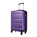 Produktbild KONO Handgepäck Koffer Trolley ABS Leicht Hartschalenkoffer Reisekoffer 4 Rollen, Zahlenschloss, 55x38x20cm, 33 Liter, Violett