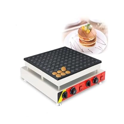 Mini Pancake Machine 100 Löcher Gas Oder Elektrischer 220V Poffertjes Grill Niederländischer Waffel Maker,Gas Type – Bild 6