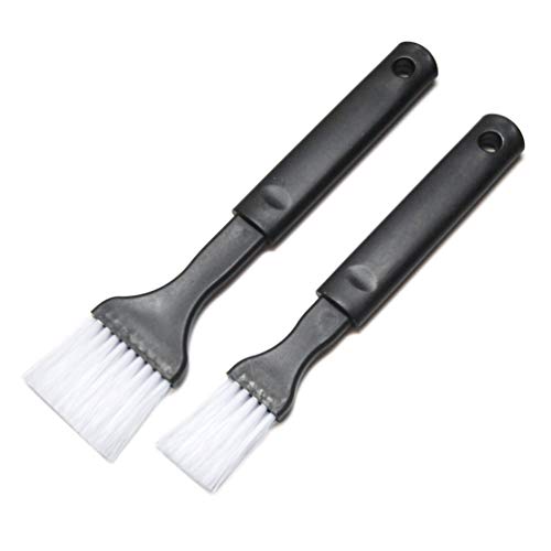 Hometeq 2 Pack - Nylon Bristle Pastry Brush For Basting, Baking, Cooking Food Brush #TOP1