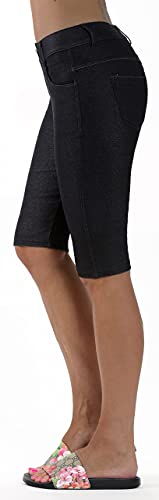 Image of Prolific Health Women's Jean Look Jeggings Tights Slimming Many Colors Spandex Leggings Pants Capri S-XXXL