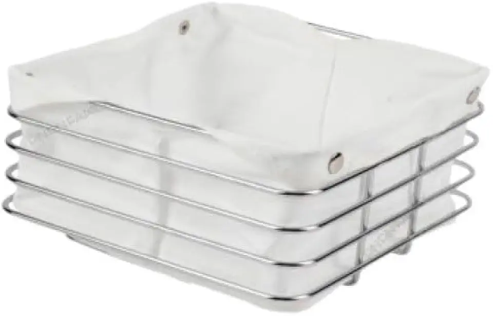 Cesto para Pães Aramado de Inox, mesa posta, cafe da manha