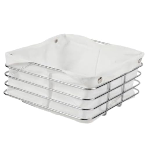 Cesto para Pães Aramado de Inox, mesa posta, cafe da manha