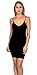 Patricia Lingerie Women's Shapewear Microfiber Stretch Control Slip Dress Black Medium