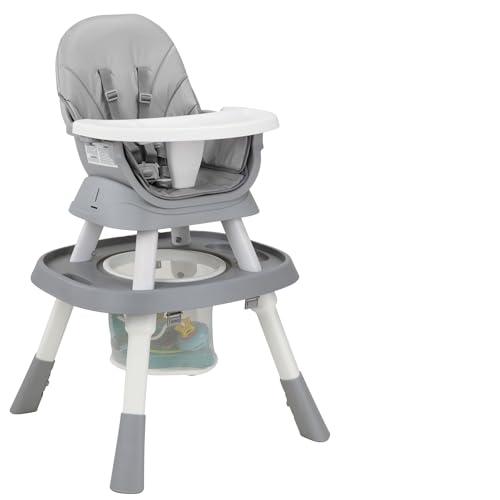 Image of Baby High Chair,8-in-1 Convertible High Chairs for Babies and Toddlers,Table and Chair Set,Highchair for Ages 6-120 Months
