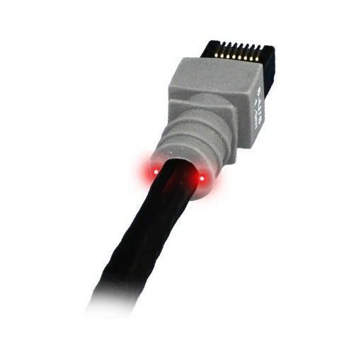 DEXLAN - Cavo Patchsee FTP Cat6, 310 cm, Colore: Nero