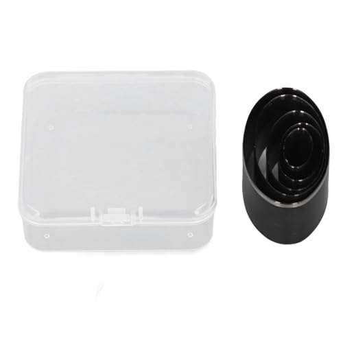 5PCSレザーカッティングダイセット、楕円形、20 60mmロングシャフト、合金鋼素材、携帯電話アクセサリー、ベルト、小さな革製品、ハンドクラフト用の中空パンチングツール