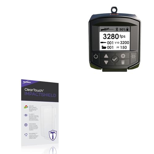 BoxWave Screen Protector Compatible with Infinition Inc Labradar LX - ClearTouch ImpactShield (2-Pack), Impenetrable Screen Protector Flexible Film