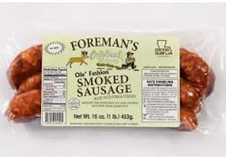 Foreman's Smoked Venison Sauasage (Pack of 3)