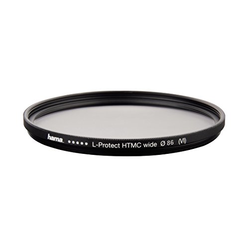Hama UV Filter HD 86 mm Slim (Objektivschutz, 3 mm Flache Metallfassung mit Frontgewinde, mehrfach verg&uuml;tet HTMC, inkl. Filterbox)