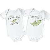 Shake and Shine Shop Coming Soon Me Too Funny Twin Baby Announcement, Twins Pregnancy Reveal For Grandparents, Surprise Husband Baby News, Rainbow IVF Announcement