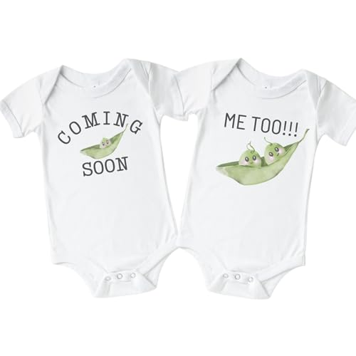 Shake and Shine Shop Coming Soon Me Too Funny Twin Baby Announcement, Twins Pregnancy Reveal For Grandparents, Surprise Husband Baby News, Rainbow IVF Announcement