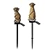 Meerkats Garden Statue Meerkats With Light Up LED Helmets Figure Solar Light Animal Ornament Outdoor Figurine