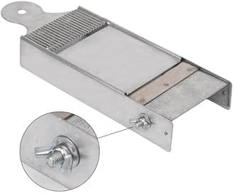 AAMATY Stainless Steel Manual Potato Chips Cutter & Vegetable Slicer with Adjustable Blade – Plain Chips Maker, Veg Salad Cutter for Kitchen & Restaurant, Heavy Duty Slicer for Home Cooking