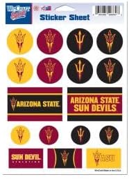 Wincraft NCAA Vinyle Autocollant Feuille
