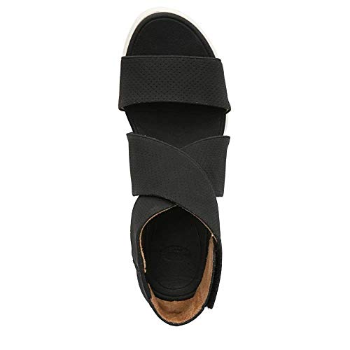 Dr. Scholl's Shoes Women's Sheena Wedge Sandal, Black Smooth, 8.5 by Dr.Scholl's SHOES - Image 4