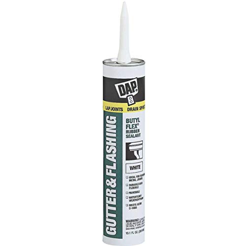 Dap 18182 10.1 oz White Gutter & Flashing Sealant