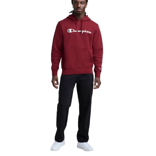Image of Champion Men's Open-Bottom Lounge Pants, Standard Fit, Lightweight, 100% Cotton, Available in Regular and Big & Tall