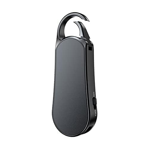 CAMLEIGH Keychain Voice Activated Recorder, Triple Noise Reduction, Audio Recorder Small Recording Devices Portable Digital Voice Recorder for Home, Car, Lectures, Meetings(Keychain B 32GB)-image-21
