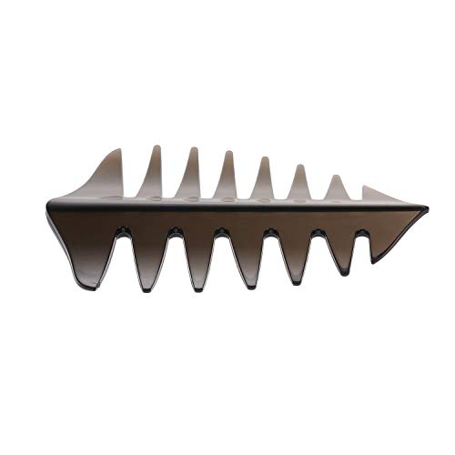 KKmoon Kit de pentes de plástico 5 peças de penteado para desembaraçar cabelo Pente de dente largo P