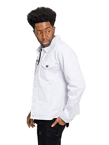 Image of VICTORIOUS Men's Distressed Denim Jacket