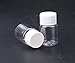 LASSUM 10PCS Empty Plastic Medicine Pill Bottle Container Solid Powder Medicine Chemical Bottles,20ML